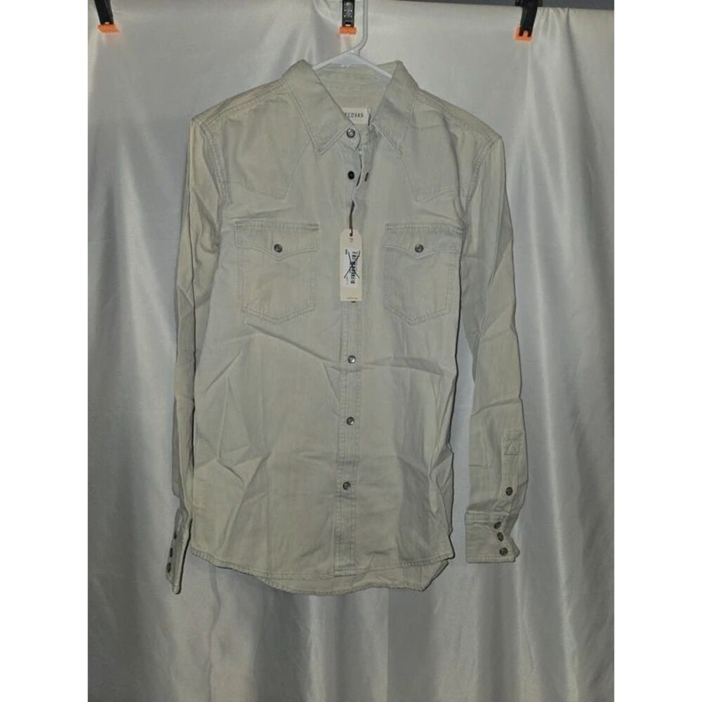 Tecovas Light Denim Men's Small Western Long Sleeve (LOC-35)